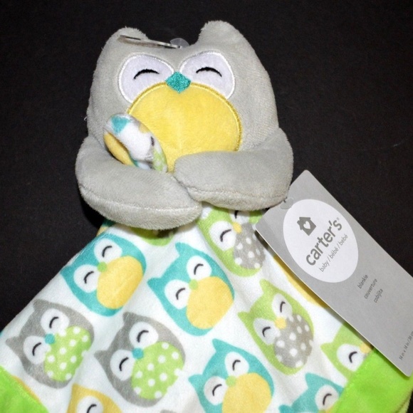 carters owl blanket